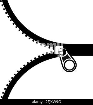 Isolated zip design Stock Vector Image & Art - Alamy