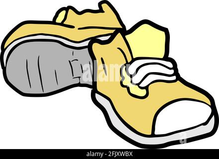 shoes illustration Stock Vector