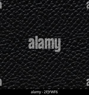 Contrast leather background in black colour texture for your design project. Stock Photo