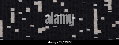Classic strict veneer background in black color. Wooden pattern, texture. Stock Photo