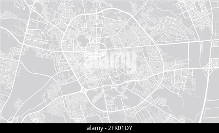 Urban vector city map of Medina, Saudi Arabia, Middle East Stock Vector ...