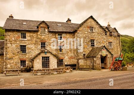 The Drover's Inn, Inverarnan, Loch Lomond, Scotland which is an old droving inn built approx 300 years ago. Stock Photo