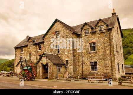 The Drover's Inn, Inverarnan, Loch Lomond, Scotland which is an old droving inn built approx 300 years ago. Stock Photo