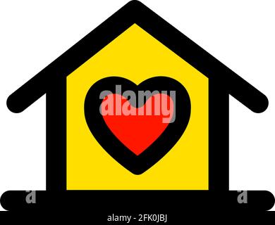 pets hotel icon Stock Vector
