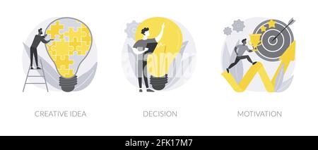 Problem solving skills abstract concept vector illustrations Stock ...