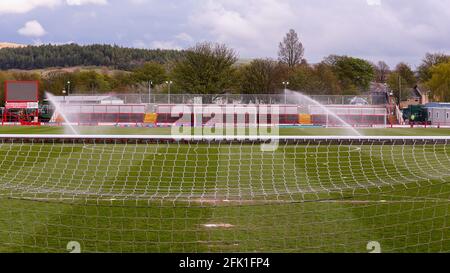 Accrington, UK. 15th Dec, 2020. General view before the Sky Bet League 1 behind closed doors match between Accrington Stanley and Portsmouth at the Wham Stadium, Accrington, England on 27 April 2021. Photo by Sam Fielding/PRiME Media Images. Credit: PRiME Media Images/Alamy Live News Stock Photo