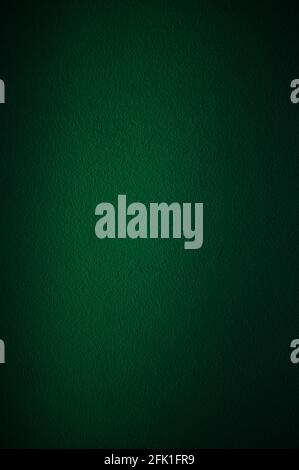 Elegant dark green background with black shadow border and old vintage grunge texture. St Patrick's Day banner design. Vertical image Stock Photo