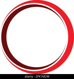 circle logo and symbols TEMPLATE Vector ILLUSTRATION Stock Vector