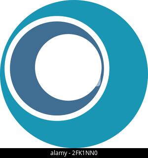 circle logo and symbols TEMPLATE Vector ILLUSTRATION Stock Vector
