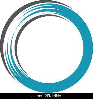 circle logo and symbols TEMPLATE Vector ILLUSTRATION Stock Vector Image ...