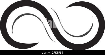 infinity logo and symbol template icons vector Stock Vector