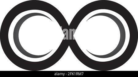 infinity logo and symbol template icons vector Stock Vector