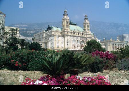 Monaco. Monte Carlo. Casino. Stock Photo