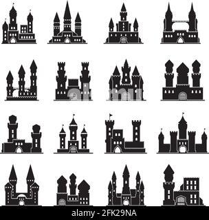 Kingdom palace icon, flat style Stock Vector Image & Art - Alamy