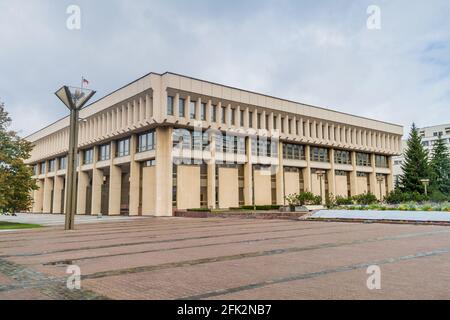 Parliament House in Vilnius, Lithuania Stock Photo