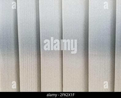 Close up of gray curtain background texture Stock Photo