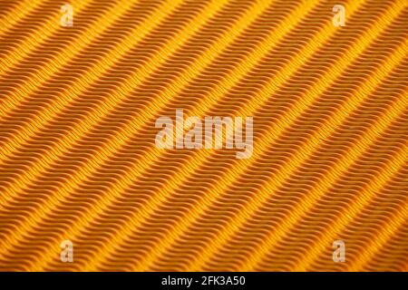 Close-up texture of some gold wavy paper Stock Photo