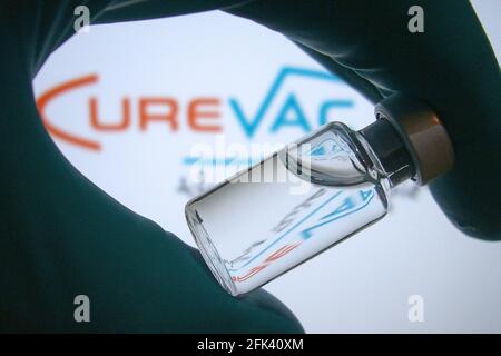 CureVac: approval maybe already in May? Topic picture, symbol photo ...