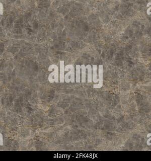Brown marble background. Seamless square texture, tile ready. Stock Photo