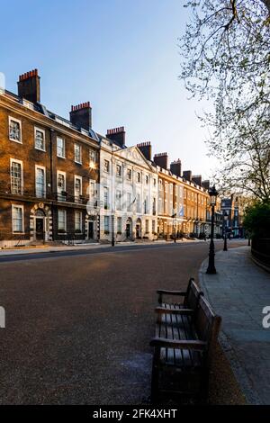 England, London, Westminster, Bloomsbury, Bedford Square *** Local Caption ***  UK,United Kingdom,Great Britain,Britain,British,English,England,London Stock Photo