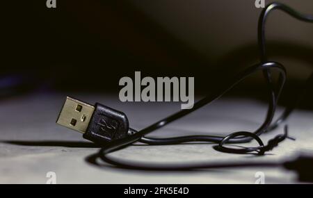 A usb cable Stock Photo