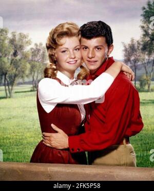 FRANKIE AVALON American singer and film actor in unidentified film Stock Photo