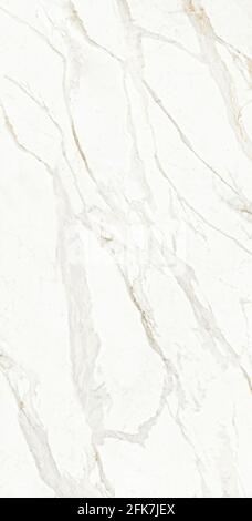 Statuario marble design with polished finish high resolution image for wall tiles and wall paper Stock Photo