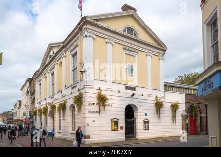 Exterior of the historic Pannier Market in Barnstaple Devon England UK Stock Photo