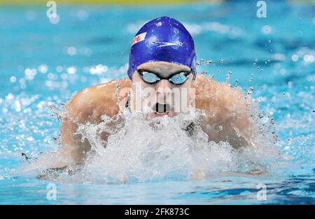 9th FINA WORLD SHORT CORSE SWIMMING CHAMPIONSHIPS AT THE MEN ARENA MANCHESTER 9th to 13th APRIL 2008. LIAM TANCOCK (GBR) 200m FREESTYLE. PICTURE DAVID ASHDOWN. Stock Photo