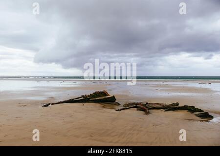Amazon Shipwreck in Inverloch Australia Stock Photo