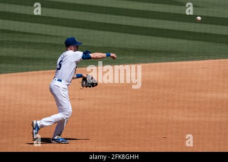 April 27, 2021: The Los Angeles Dodgers vs. the Cincinnati Reds at