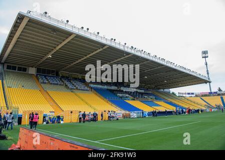 Parma, Italy, 28 april, 2021 Ennio Tardini Stadium Credit:Roberto Ramaccia/Alamy Live News Stock Photo