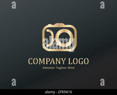 Camera photography logo icon vector template. Camera icon vector logo design. Logo template photography studio, photographer, photo. Company, brand, b Stock Vector