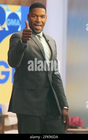 New York, NY, USA. 29th Apr, 2021. Michael Strahan at Good Morning America in New York City on April 29, 2021. Credit: Rw/Media Punch/Alamy Live News Stock Photo