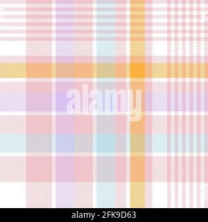 Colourful Plaid textured seamless pattern for fashion textiles and graphics Stock Vector