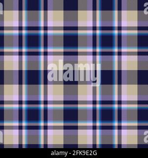 Colourful Plaid textured seamless pattern for fashion textiles and graphics Stock Vector