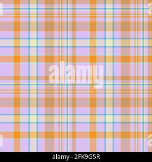 Colourful Plaid textured seamless pattern for fashion textiles and graphics Stock Vector