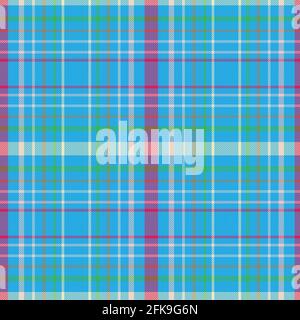 Colourful Plaid textured seamless pattern for fashion textiles and graphics Stock Vector