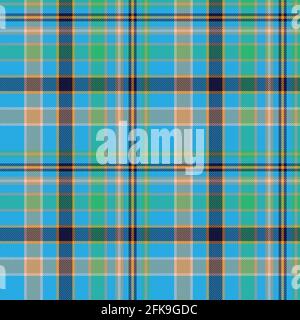 Colourful Plaid textured seamless pattern for fashion textiles and graphics Stock Vector