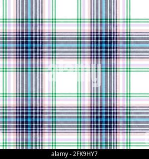 Colourful Plaid textured seamless pattern for fashion textiles and graphics Stock Vector