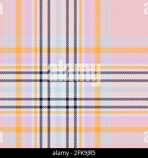 Colourful Plaid textured seamless pattern for fashion textiles and graphics Stock Vector