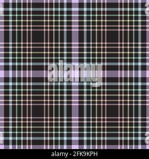 Colourful Plaid textured seamless pattern for fashion textiles and graphics Stock Vector
