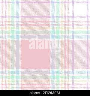 Colourful Plaid textured seamless pattern for fashion textiles and graphics Stock Vector