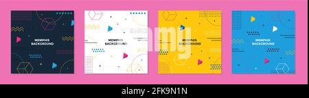 Sale square banner template for social media posts, mobile apps, banners design, web or internet ads. Trendy abstract square template Stock Vector