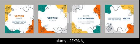 Sale square banner template for social media posts, mobile apps, banners design, web and internet ads. Trendy abstract square template with colorful c Stock Vector