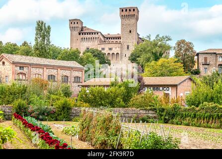 Rocca di Vignola, Province of Modena, Emilia-Romagna, Italy Stock Photo