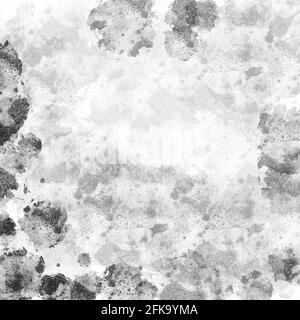 Cement wall texture with stains and splashes. Concrete stone background Stock Photo