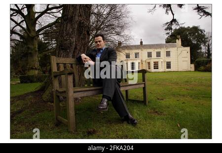 The Grange in Old Woking a new clinic for the treatment of depression and substance abuse opened by Don Serratt....Founder and CEO of Life works.pic David Sandison 2/2/2004 Stock Photo