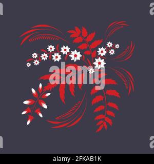 Simple wallpaper for Easter, with seamless leaf and flower pattern  background design Stock Vector Image & Art - Alamy
