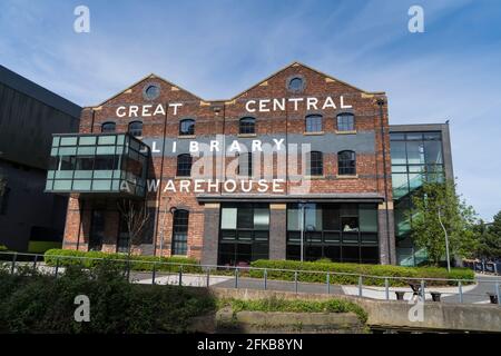 Great central library warehouse of the university of Lincoln - Lincoln ...